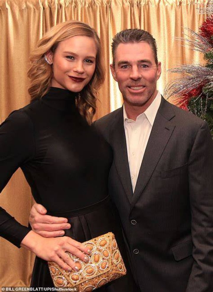The ex factor: Meghan shares three children with her ex-husband Jim Edmonds - daughter Aspen, six, and four-year-old twins Hayes and Hart